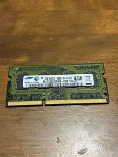 Samsung ノートPC用メモリ 1GB PC3-10600Sのサムネイル