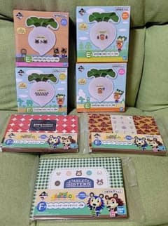 あつまれどうぶつの森　一番くじ　７点セットのサムネイル