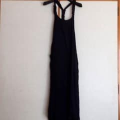 ロングワンピース 黒のサムネイル