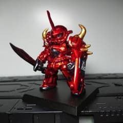 ガンダムコンバージ シャア専用 グフカスタム リペイントメタリック