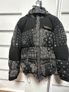 m*o様 【極美品】Schott ショット ペイズリーダウンジャケット L 総柄 