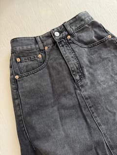美品/着用1回】〈MM6〉デニムラップスカート - メルカリ