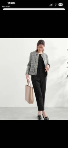【タイムセール‼️】ROPÉ PICNIC ノーカラージャケットのサムネイル