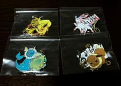 ポケモン 一番くじ 2018年 2019年 メタルチャーム 4点セット