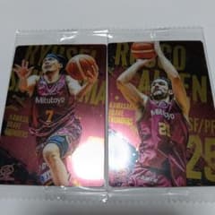 Bリーグ ウエハース 川崎ブレイブサンダース 篠山竜青 ロスコ・アレンのサムネイル
