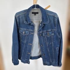 UNIQLO デニムジャケット インディゴブルー サイズMのサムネイル