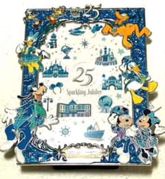 ◆新品未使用◆ディズニーシー２５周年 フォトスタンドのサムネイル