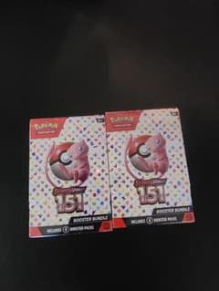 ポケモンカード 151未開封BOX英語版 booster bundle 2BOXのサムネイル