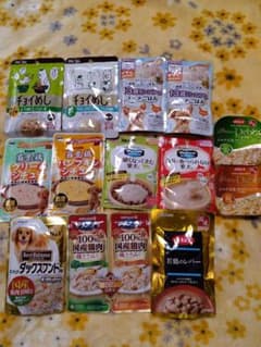 デビフ チョイめし ドギーマン ペットライン等 犬用フード　全13袋セットのサムネイル