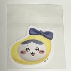 ちいかわ × 東京ばな奈 ステッカー　ハチワレ