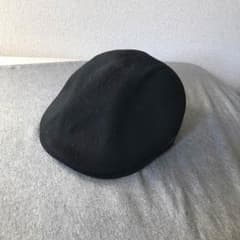 カンゴール ハンチング L 黒 美品のサムネイル