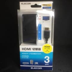 送料無料‼️新品・未開封 エレコム ELECOM HDMI 切替器のサムネイル