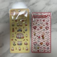 ぷくぷくシール スヌーピー　ミッフィー　2点セットのサムネイル