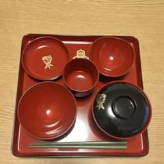 御食初椀セット お食い初め 祝い膳　櫛田神社 - 2