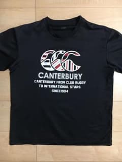 Canterbury ラグビーTシャツ 黒のサムネイル