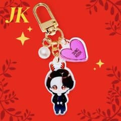 BTS♡JUNG KOOK♡イラストアクリルキーホルダー BTS JungKook グク イラストアクリルキーホルダー⑤ - メルカリ