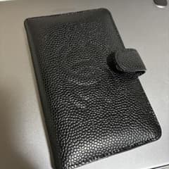 CHANEL ブラック レザー ケース CHANEL ブラック レザー カードケース 3028722 - メルカリ