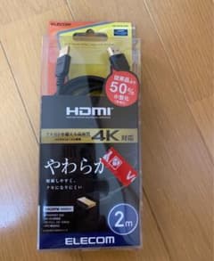 ELECOM CAC-HD14EY20BK 4K対応　2m HDMIのサムネイル