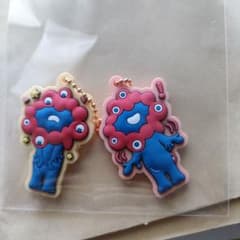 ミャクミャク ぷっくりラバマス ビスケット フリフリとあせあせ　セット