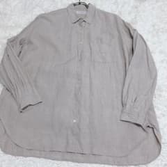 美品 24SS ジャーナルスタンダードラックス リネン100%長袖シャツ F 麻 