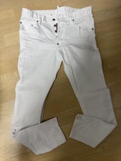 未使用】DSQUARED2 スケーター 48 白 - メルカリ