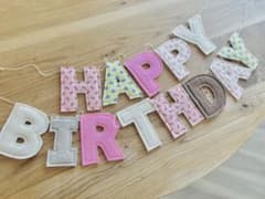 HAPPY BIRTHDAY ◎ カラフルガーランドのサムネイル