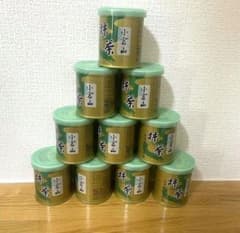 山政小山園　小倉山　30g缶入り　10缶セット 山政小山園 抹茶 小倉山 30g 缶入り【返品交換不可】
