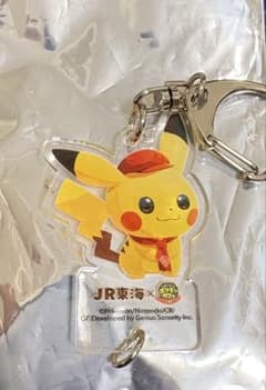 ポケモン ポケまぜ JR東海 推し旅 アクリルチャーム キーホルダー ブラッキー JR東海×ポケまぜ5周年記念特別企画！