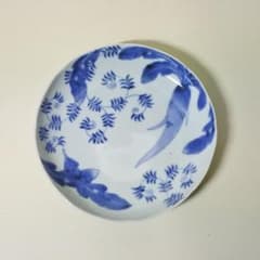 江戸後期 伊万里 薄瑠璃 猪口 酒器 骨董品 アンティーク a c | Shop at