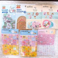 Disney Crayon Shin-chan Sticker Set (7 types)