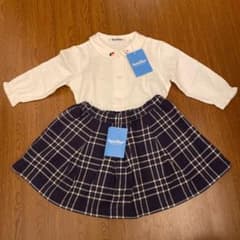 ファミリア　お出かけ　新品上下セットのサムネイル