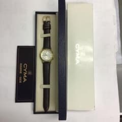 ❣️CYMA シーマ❣️Louis XV ルイ15世 メンズクォーツ腕時計 スイス 