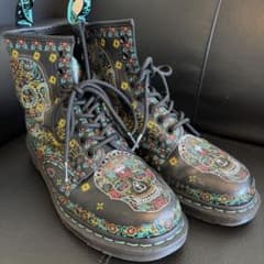 Dr.Martens 1460 SKULL 8ホールブーツ UK8 27cm - メルカリ
