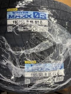 新品ダンロップ 15インチ 195/65R15 91Q ウィンターマックス 03