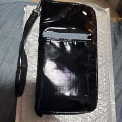 レスポートサック　ひとりっぷコラボ　綺麗です。黒いパスポートケース・カバー　財布 レスポートサック ひとりっぷコラボ 綺麗です。黒いパスポート