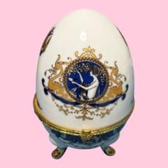 激レア未使用品⭐︎送料無料‼︎ マイセン 卵型 小物入れ 3点セット アンティーク マイセン卵型ジュエリーBOX、小物入れ - メルカリ