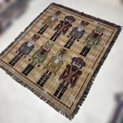 胡桃割り人形　ブランケット　マルチカバー　ソファカバー　ラグ　148x130 胡桃割り人形 ブランケット マルチカバー ソファカバー ラグ 148x130