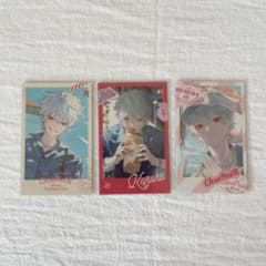 ChroNoiR Blue Memories 葛葉 チェキ風カード 3枚 - メルカリ