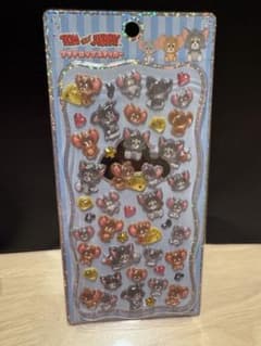 新品未開封　トムとジェリー プチドロップステッカー　送料込みのサムネイル