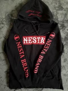 NESTA BRAND プルオーバーパーカー ブラックのサムネイル