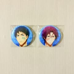 Free！ 劇場版FS 缶バッジ 松岡凛 山崎宗介 ② - メルカリ