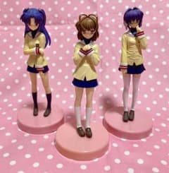 clannad コレクションフィギュア 古河渚 一ノ瀬ことみ 藤林椋 3種