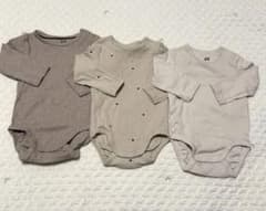 H&M ベビー肌着　ロンパース　3枚SET 62cmのサムネイル