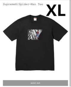 Supreme Spider-Man Tee XL ブラックのサムネイル