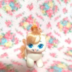 リトルプリティキティ  ヴィンテージ 1980年代 子猫 白 カリーヘアのサムネイル