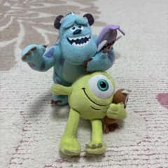 モンスターズインク サリー マイク ぬいぐるみ キーチェーンのサムネイル
