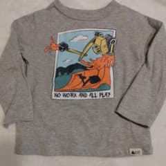 GAP 長袖カットソー 18-24 months グレーのサムネイル