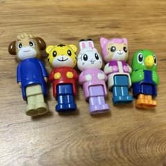 こどもちゃれんじ しまじろう フィギュア 5体セットのサムネイル
