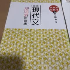 国語 現代文 記述式問題集　高校　新品のサムネイル