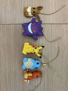 ポケモン フィギュア ストラップ 5種セットのサムネイル